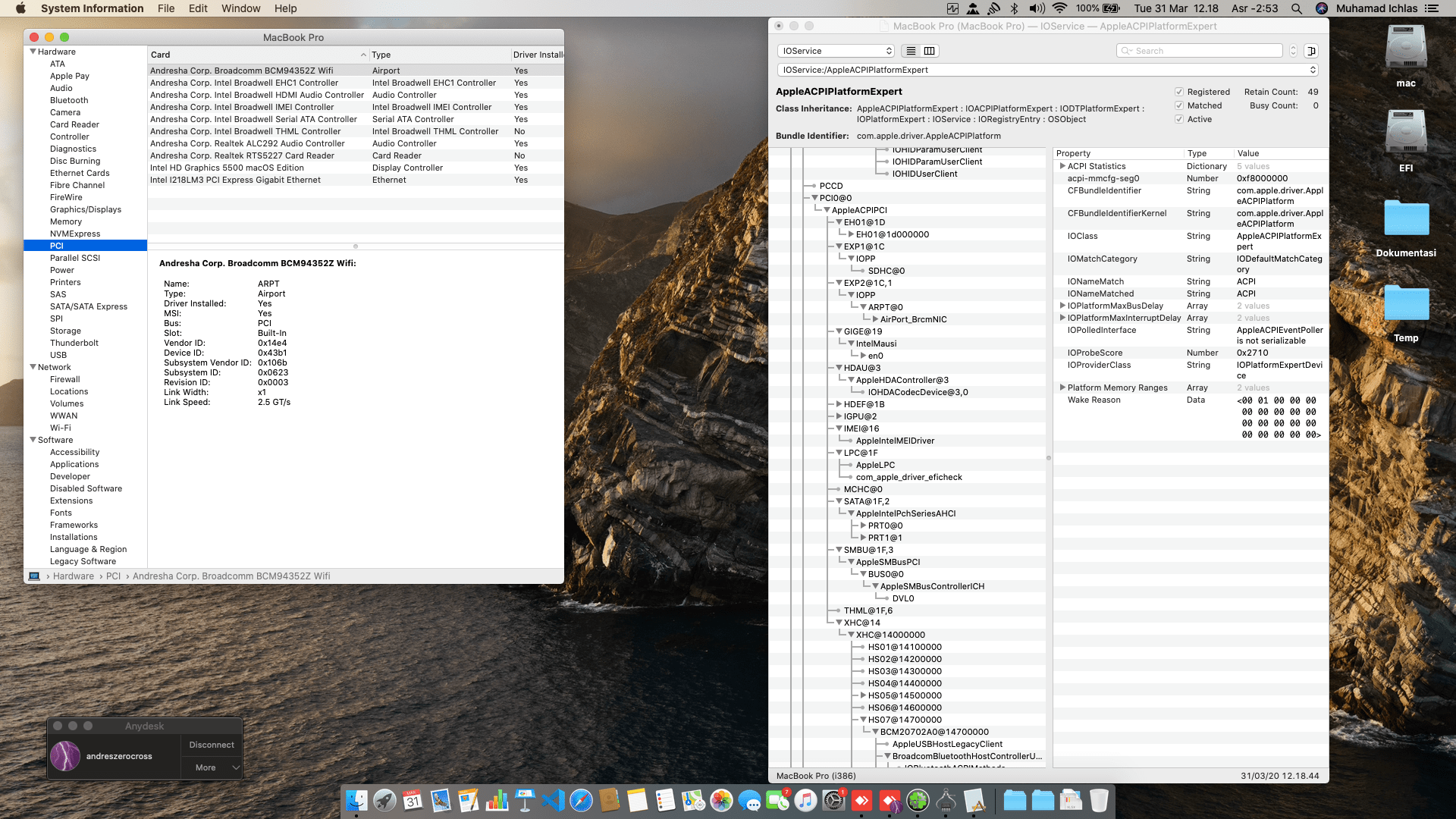 Lenovo Thinkpad X250 3rd [Broadwell   Intel HD 5500] 9